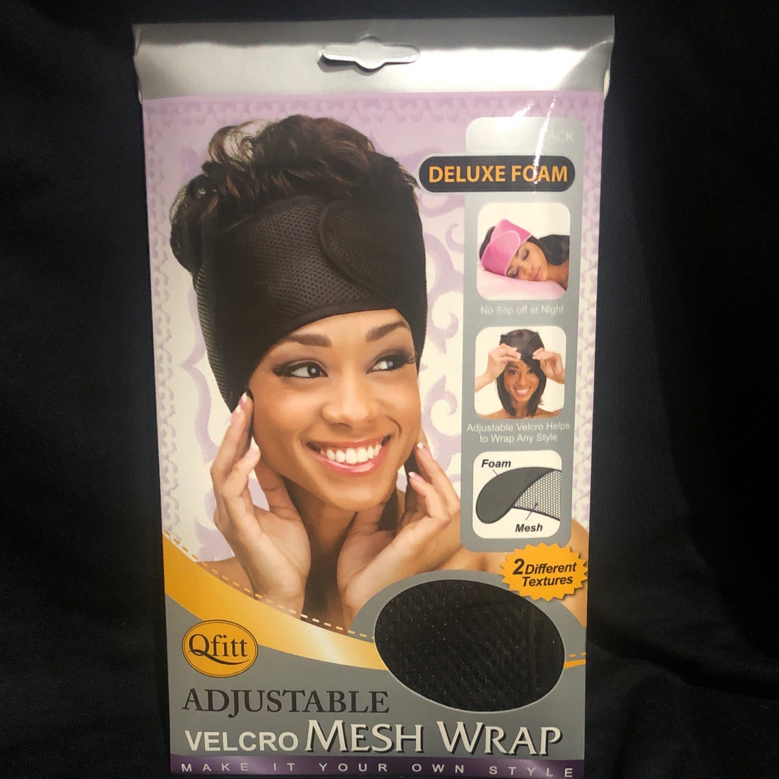 Mesh wrap cap w open top armstrong s beauty supply llc 