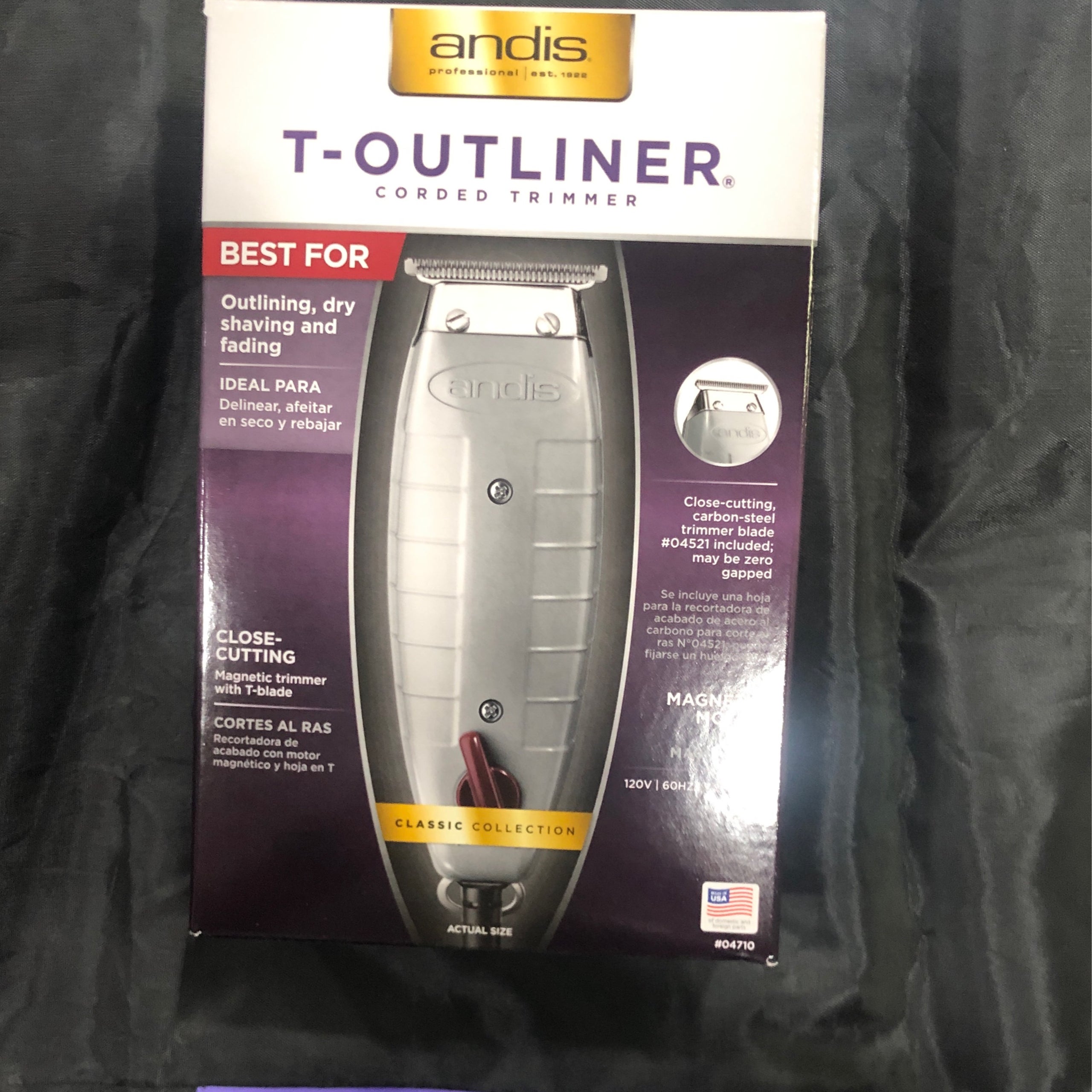 Andis T-Outliner Corded Trimmer | Armstrong's Beauty Supply LLC.